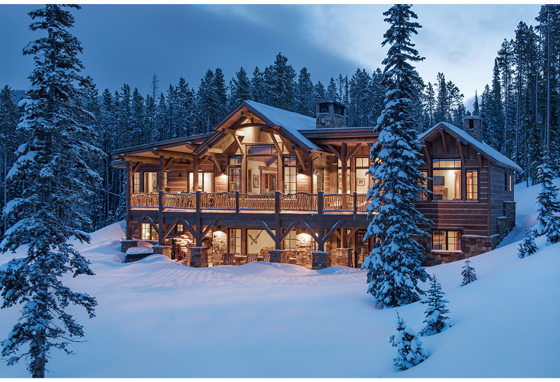 Diduch Homestead Big Sky Montana - Centre Sky Architecture